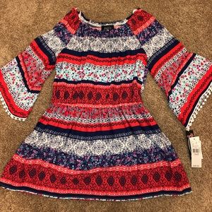 Children’s off the shoulder dress
